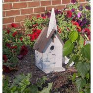 /AmishHomeOutdoor Church Birdhouse small