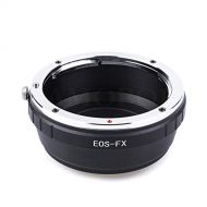 Amopofo EOS to FX Adapter Compatible with for Canon EOS EF Lens to & for Fuji Film X-A1,X-A2,X-A3,X-A10, X-M1.X-E1,X-E2,X-E2S,X-T1,X-T2,X-T10,X-T20,X-Pro1,X-Pro2, X100F Camera