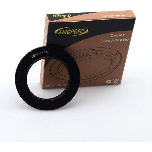  Amopofo 39mm to FX Lens Macro Reverse Adapter Ring for Fujifilm X Camera