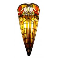 Amora Lighting AM1079WL10 Tiffany Style 2-light Wall Crowned Sconce