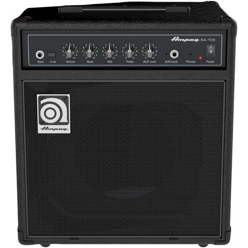  Ampeg},description:The Ampeg BA-108 8³ Bass Combo delivers classic Ampeg tone and performance-driven features in a highly-affordable package perfect for practice. Its special desig