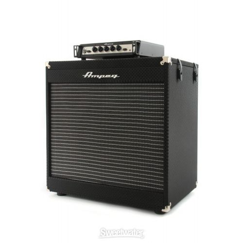  Ampeg Portaflex PF-350 Head and PF115 Cabinet Stack