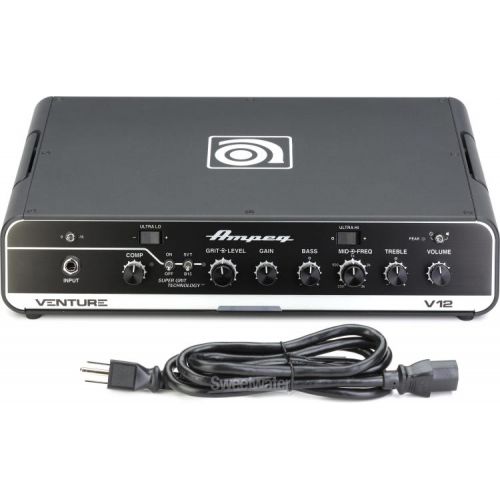  Ampeg Venture V12 1,200-watt Bass Head and Carry Bag