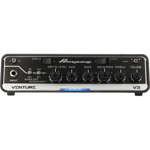  Ampeg Venture V3 300-watt Bass Head and 1x15