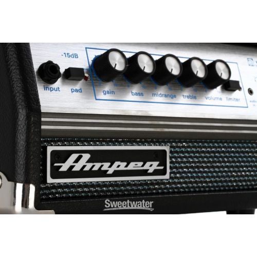  Ampeg SVT Micro VR 200-watt Classic Head - Black Demo