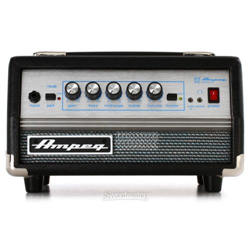  Ampeg SVT Micro VR 200-watt Classic Head - Black Demo