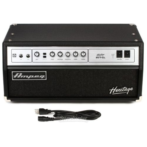  Ampeg Heritage SVT-CL 300-watt Tube Bass Head