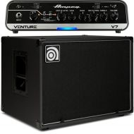 Ampeg Venture V7 700-watt Bass Head and 2x10