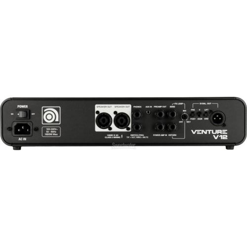  Ampeg Venture V12 1,200-watt Bass Head Demo