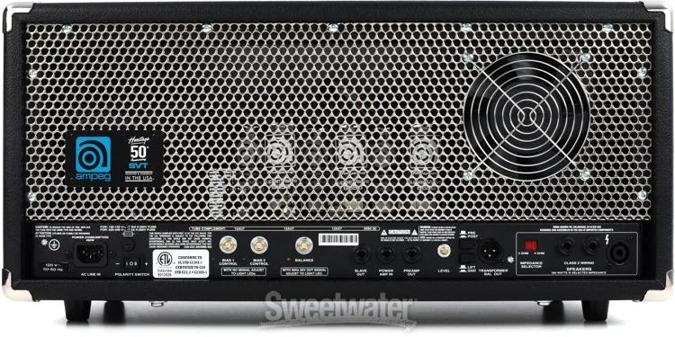  Ampeg Heritage 50th Anniversary SVT 300-watt Tube Bass Head Demo