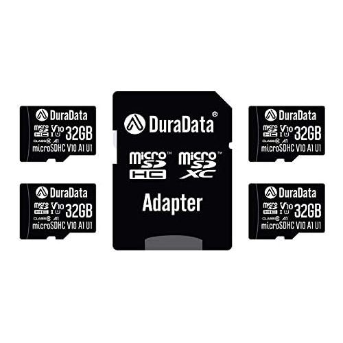  Amplim 32GB Micro SD Card, 4 Pack MicroSD Memory Plus Adapter, Extreme High Speed MicroSDHC Class 10 UHS-I U1 V10 TF Nintendo-Switch, GoPro Hero, Raspberry Pi, Phone Galaxy, Camera