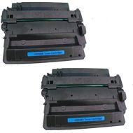 Amsahr Compatible Toner Cartridge Replacement for HP CE255X (Black, 2-Pack)