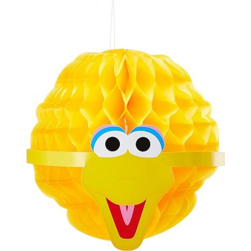  Vibrant Sesame Street Honeycomb Decorations - (Pack of 3)