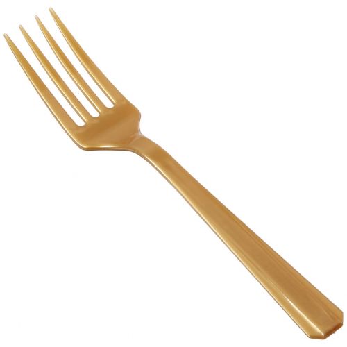  Amscan amscan Gold Plastic Forks | Party Supply | 240 ct.