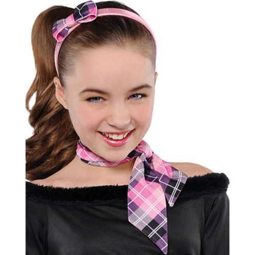  Amscan Miss Sock Hop Halloween Costume for Girls, Medium, with Included Accessories