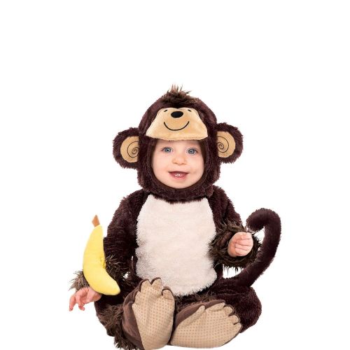  Amscan Infant Sized Monkey Around Costume
