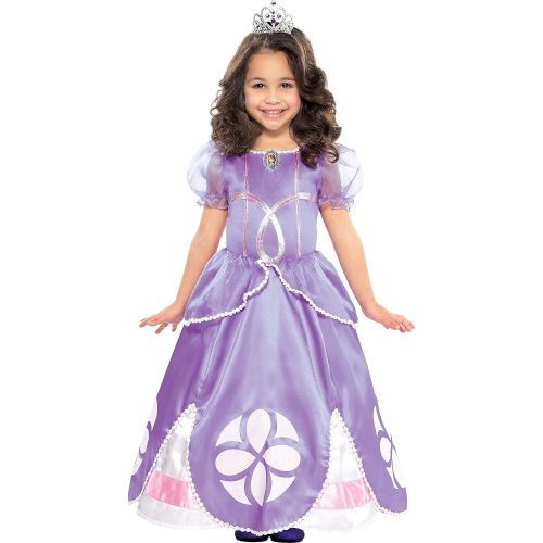  Amscan Sofia the First Halloween Costume for Girls, Small, with Included Accessories