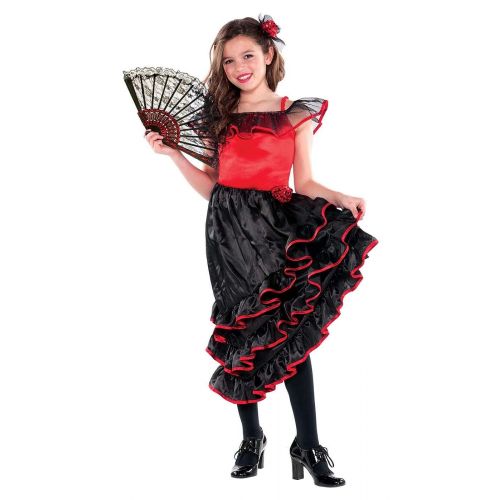  Amscan Spanish Dancer Child Costume