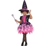 Amscan Sparkle Witch Child Light Up Costume