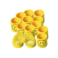 Amscan 390402 Party Favors Smile Spring, 1 3/8 x 1 3/8, Yellow