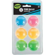 Vibrant Neon Pong Balls - 1.5