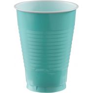 Robin's Egg Blue Plastic Cups (Pack of 20) - 12 oz. - Versatile Drinkware for Indoor & Outdoor Parties, Weddings, Birthdays, Celebrations & More