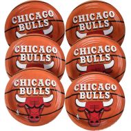 Amscan 543612 Chicago Bulls NBA Collection 7 Dessert Plates, 8 pcs