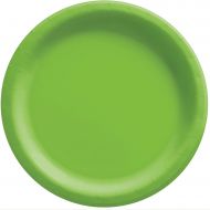 Amscan Kiwi Green Paper Plate Big Party Pack, 50 Ct.