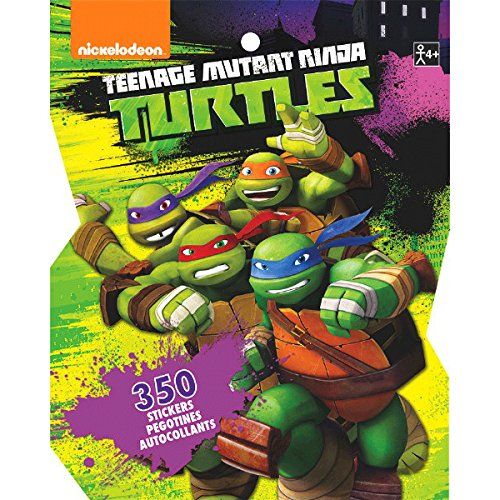  Amscan Teenage Mutant Ninja Turtles Sticker Book Party Favor