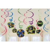 Amscan Ninja Turtles Hanging Swirls (12ct)