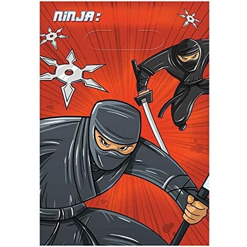  Amscan Ninja Loot Bags