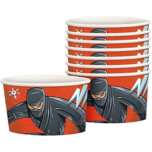  Amscan Ninja Treat Cups, Party Favor