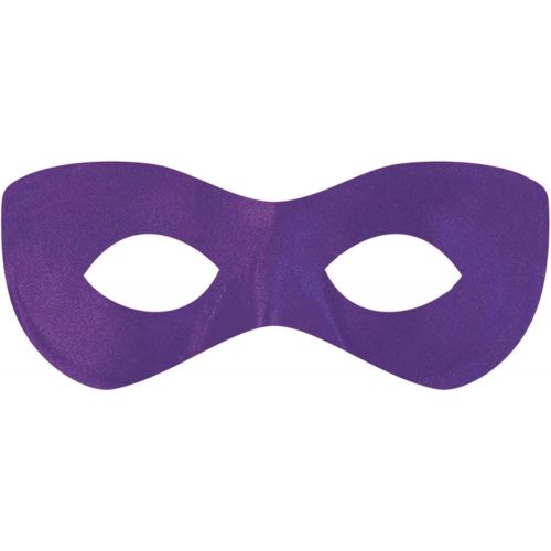  Amscan Super Hero Eye Mask, Purple, 1 Pc