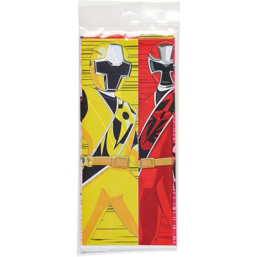  Amscan 571723 Power Rangers Ninja Steel Plastic Table Cover 54 x 961 ct