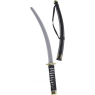 amscan Plastic Ninja Sword - 29 - Black and Silver, 1 Pc