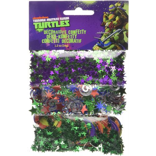  Amscan Teenage Mutant Ninja Turtle 3-Confetti Packs