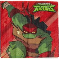 Amscan Rise of the Teenage Mutant Ninja Turtle Luncheon Paper Napkins - 6.5 x 6.5 Multicolor Pack of 16