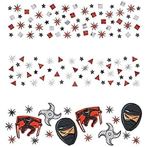  Amscan Ninja Value Confetti, 1 pack, Party Favor