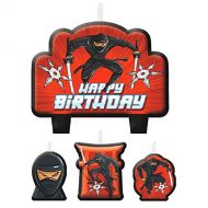 Amscan Ninja Birthday Candle Set