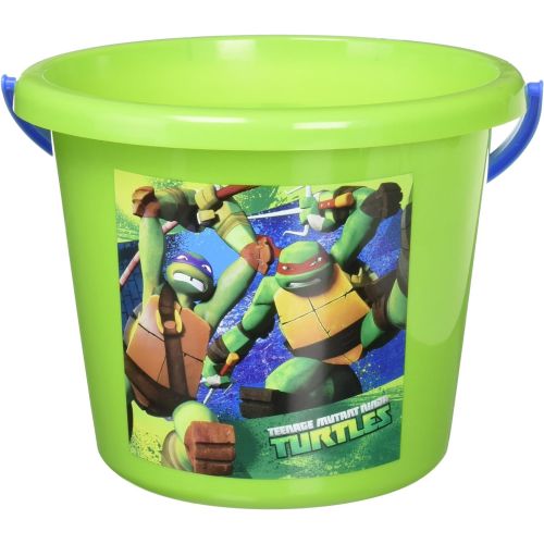  Amscan Teenage Mutant Ninja Turtles Birthday Jumbo Container Party Favour, Green, 6 x 8