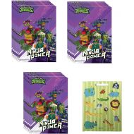 Amscan TMNT Ninja Turtles Birthday Party Supplies Favor Bundle Pack includes 24 Party Favor Loot Bags