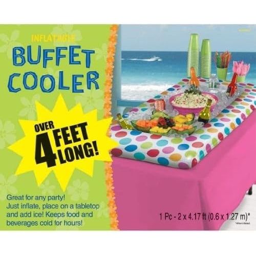  Amscan 393116 Inflatable Party Cooler, 4.5 x 54 x 22, 1 piece