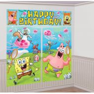 amscan Spongebob Scene Setter Wall Decorating Set (Each)
