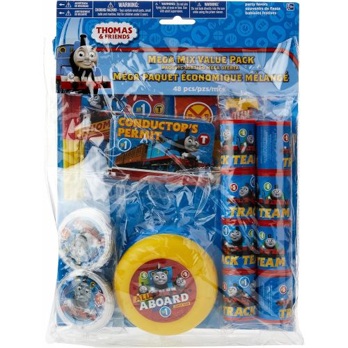  amscan Thomas All Aboard Mega Mix Value Pack, Party Favor