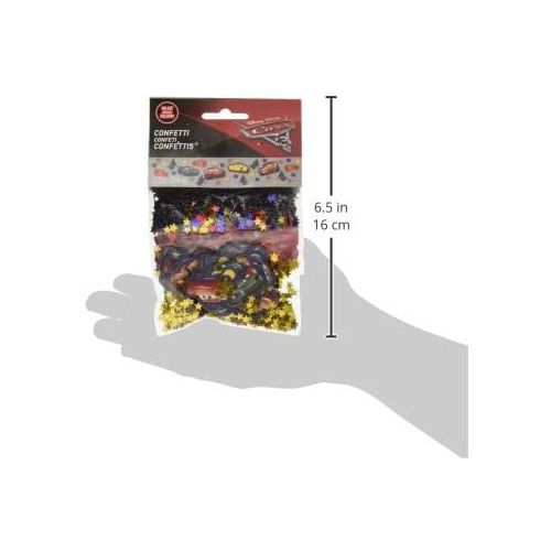  amscan 361763 DisneyⓒCars 3 Value Confetti, 1 pack, Party Favor, Multicolor