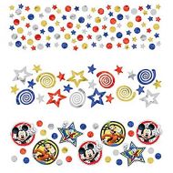 Amscan 361789 Disneyⓒ Mickey on the Go Value Pack Confetti, 1 pack, Party Favor