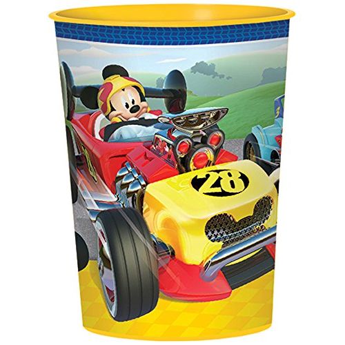  Amscan Disney Mickey Roadster Keepsake Cup 16oz Plastic 1 Pc