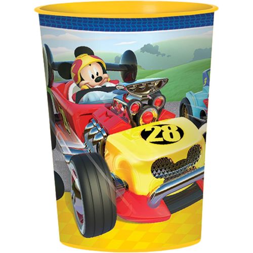  Amscan Disney Mickey Roadster Keepsake Cup 16oz Plastic 1 Pc