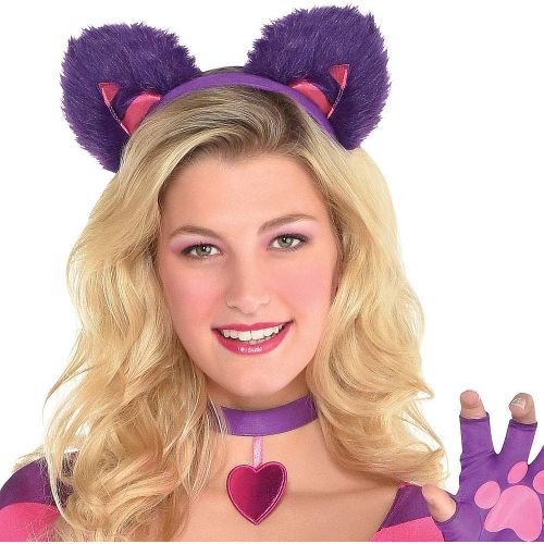  할로윈 용품Amscan Suit Yourself Lady Cheshire Kitty Cat Halloween Costume for Women, Includes Accessories