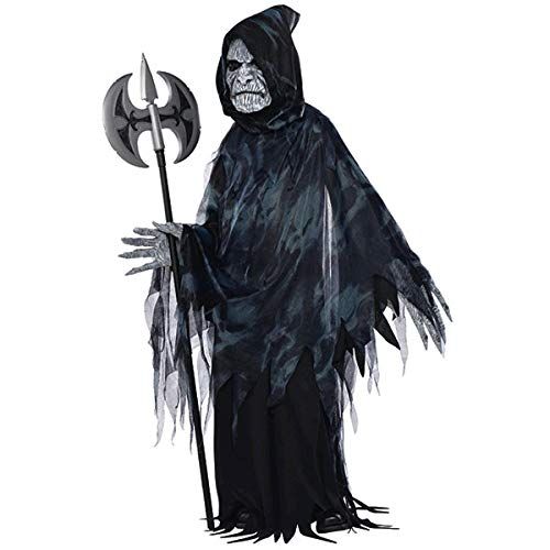  할로윈 용품amscan Boys Soul Taker Costume - Large (12-14) | 3 Ct. Black